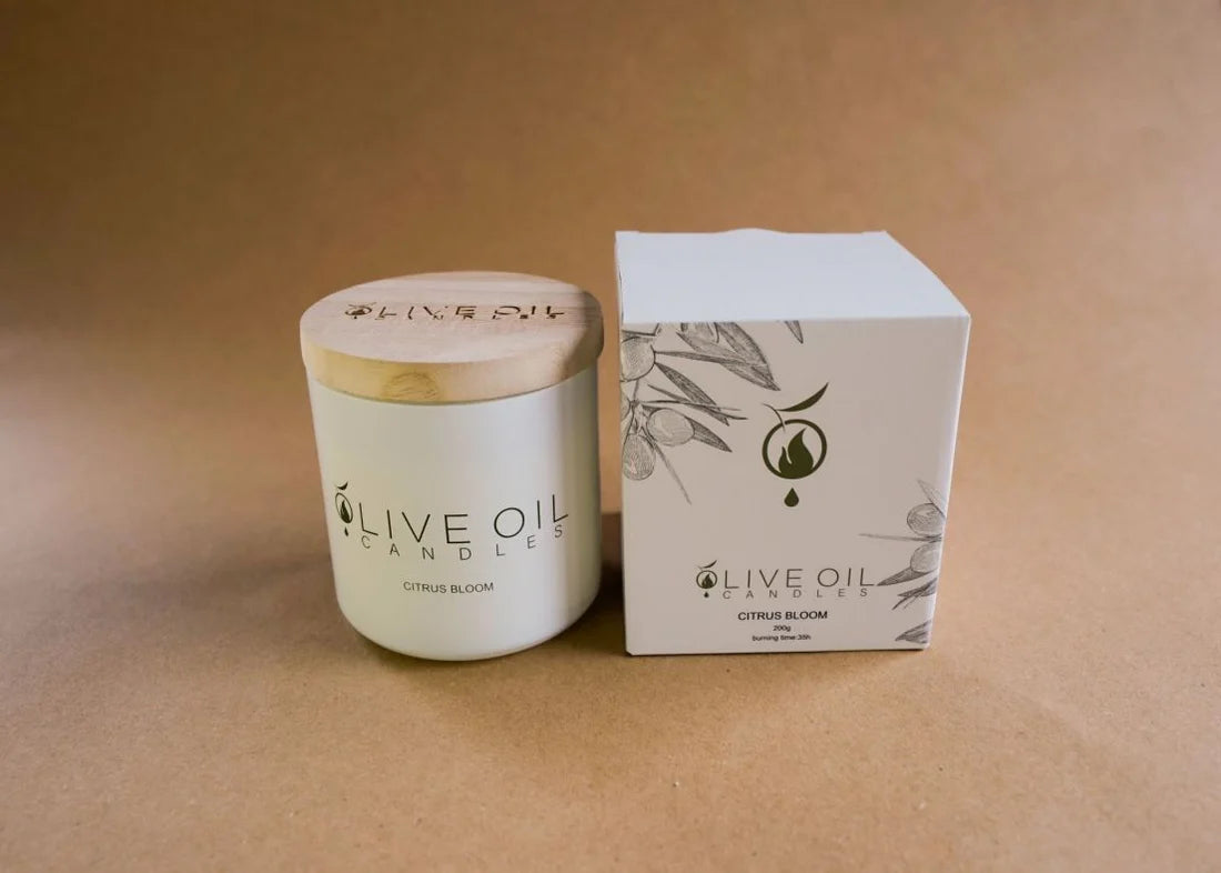 Olive Oil Candle - Citrus Bloom