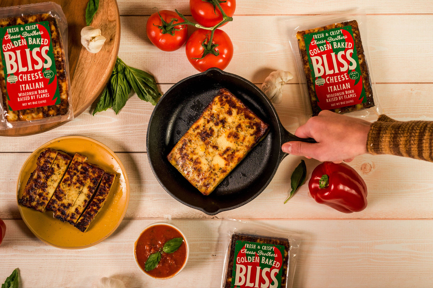 Italian Golden Baked Bliss Cheese *New Release*