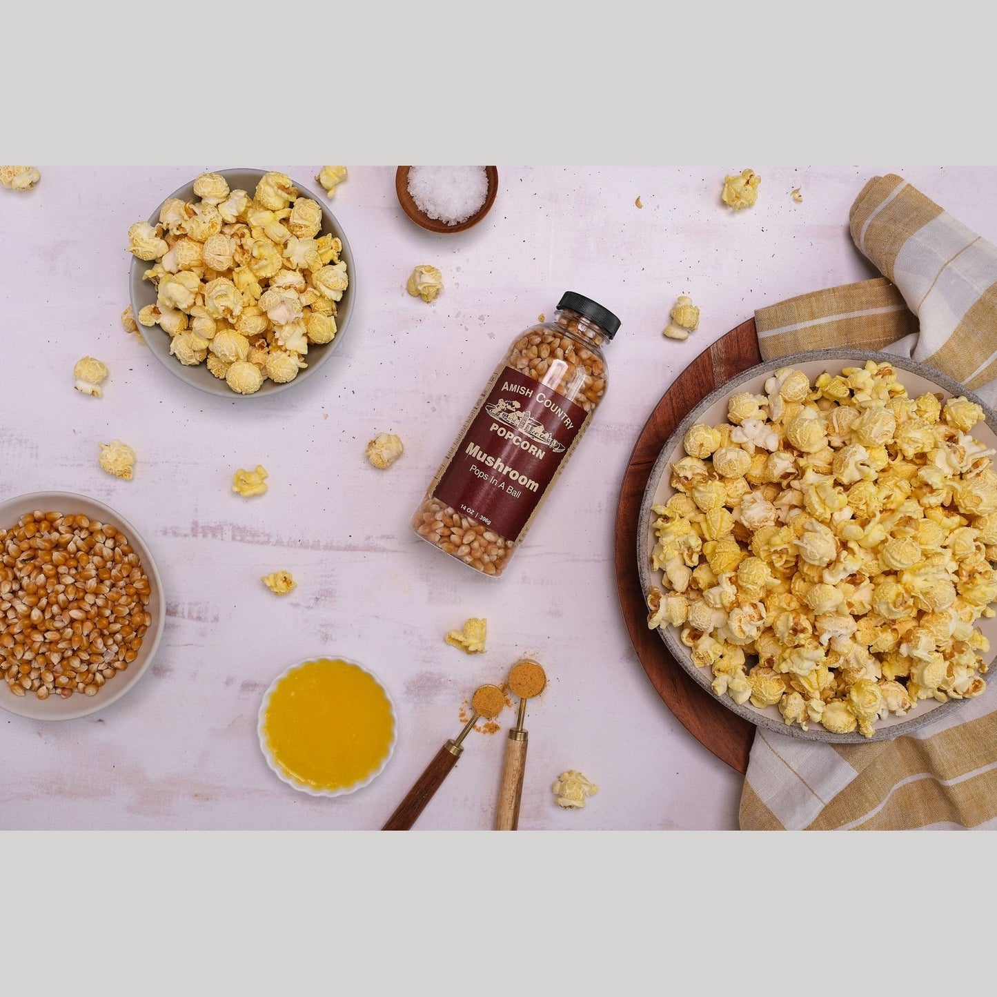 14oz Bottle of Mushroom Popcorn
