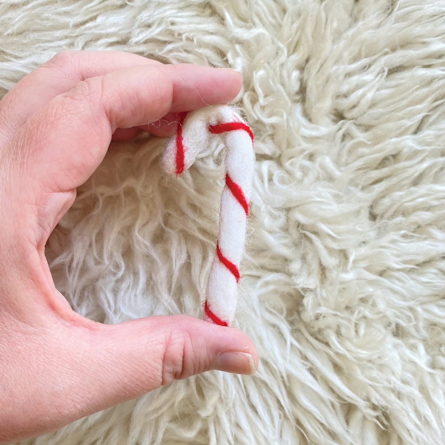 Felt Candy Canes
