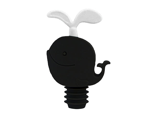 Orca Silicone Bottle Stopper and Pourer