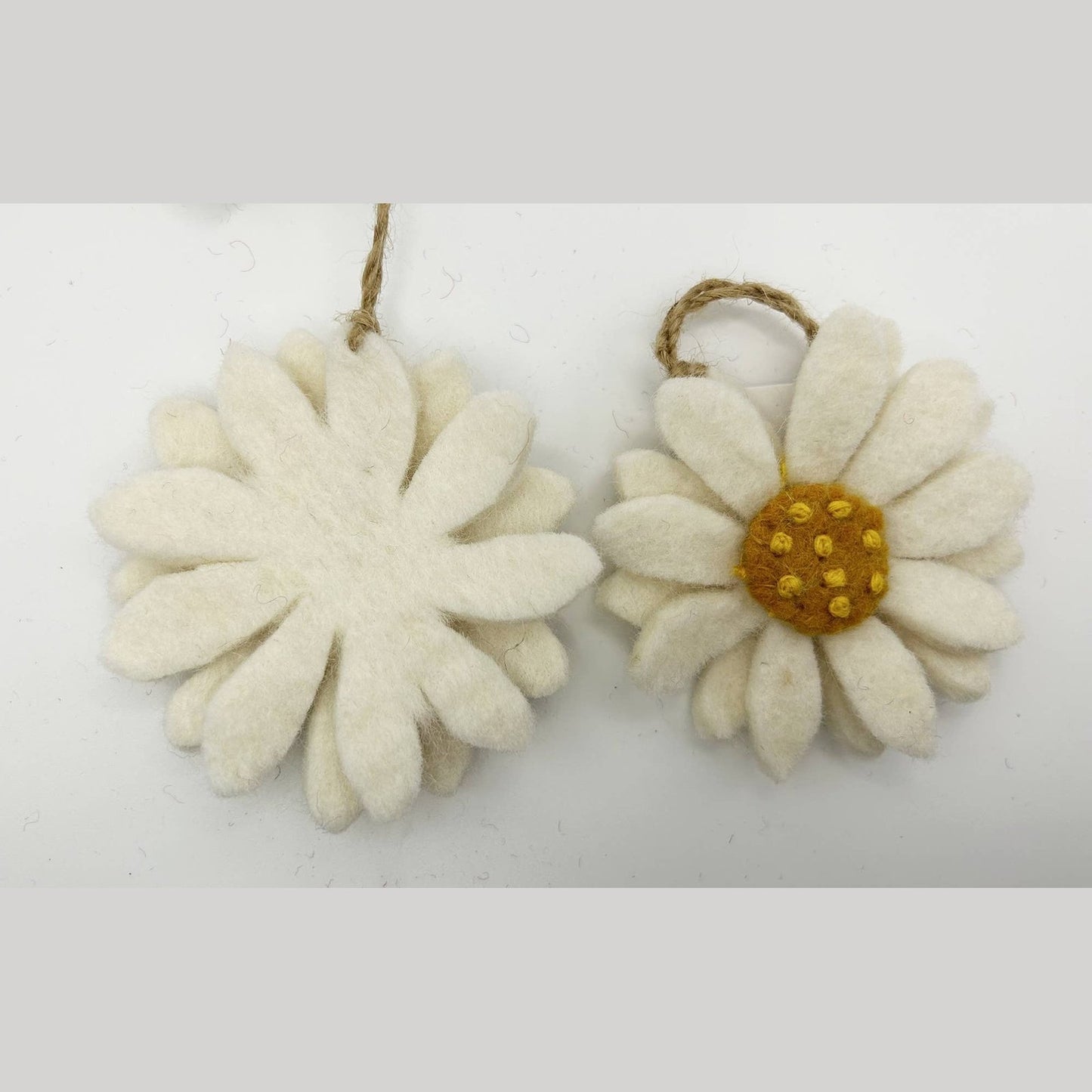 Felted Wool "Daisy" ornament