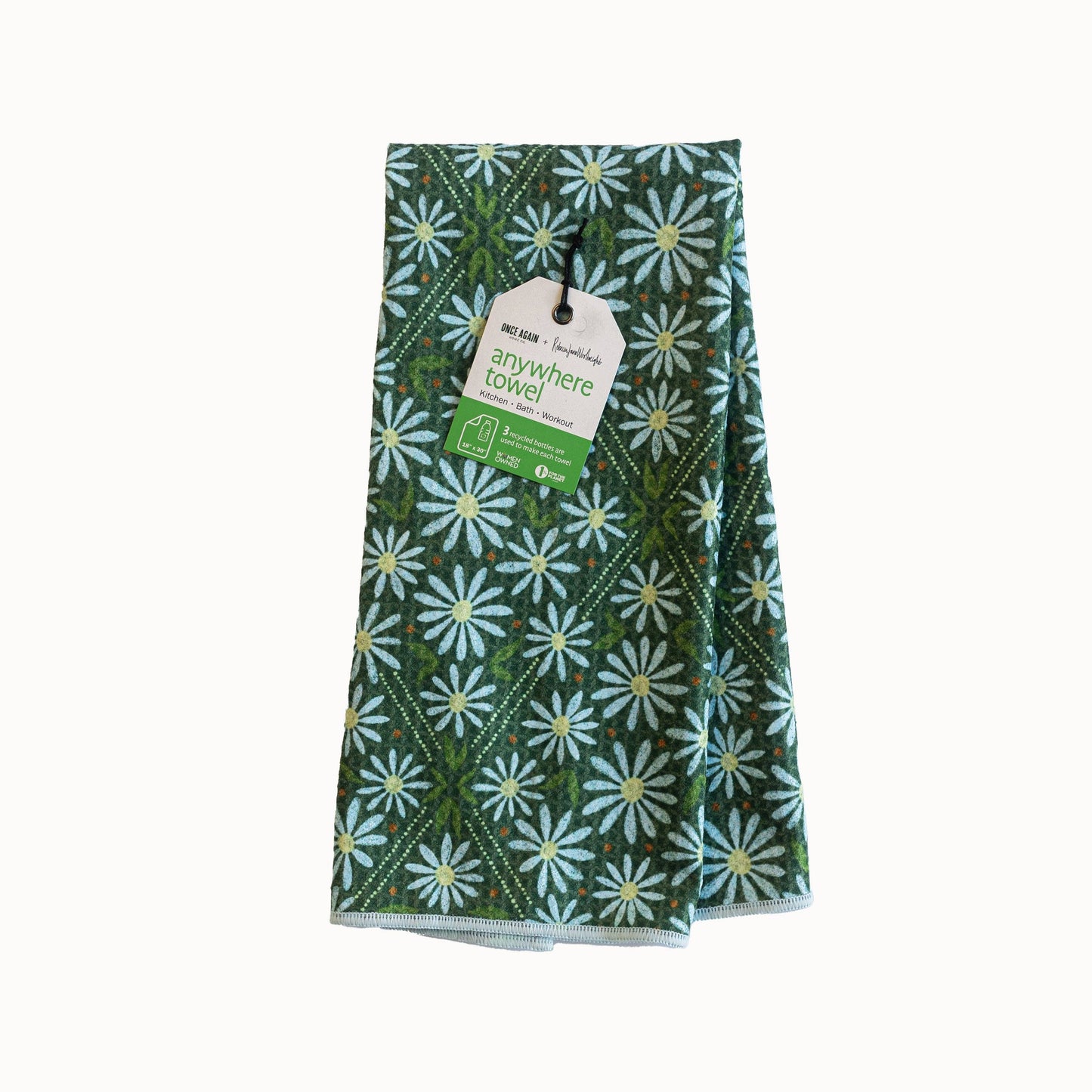 Anywhere Towel - RJW First Light: Eden Green