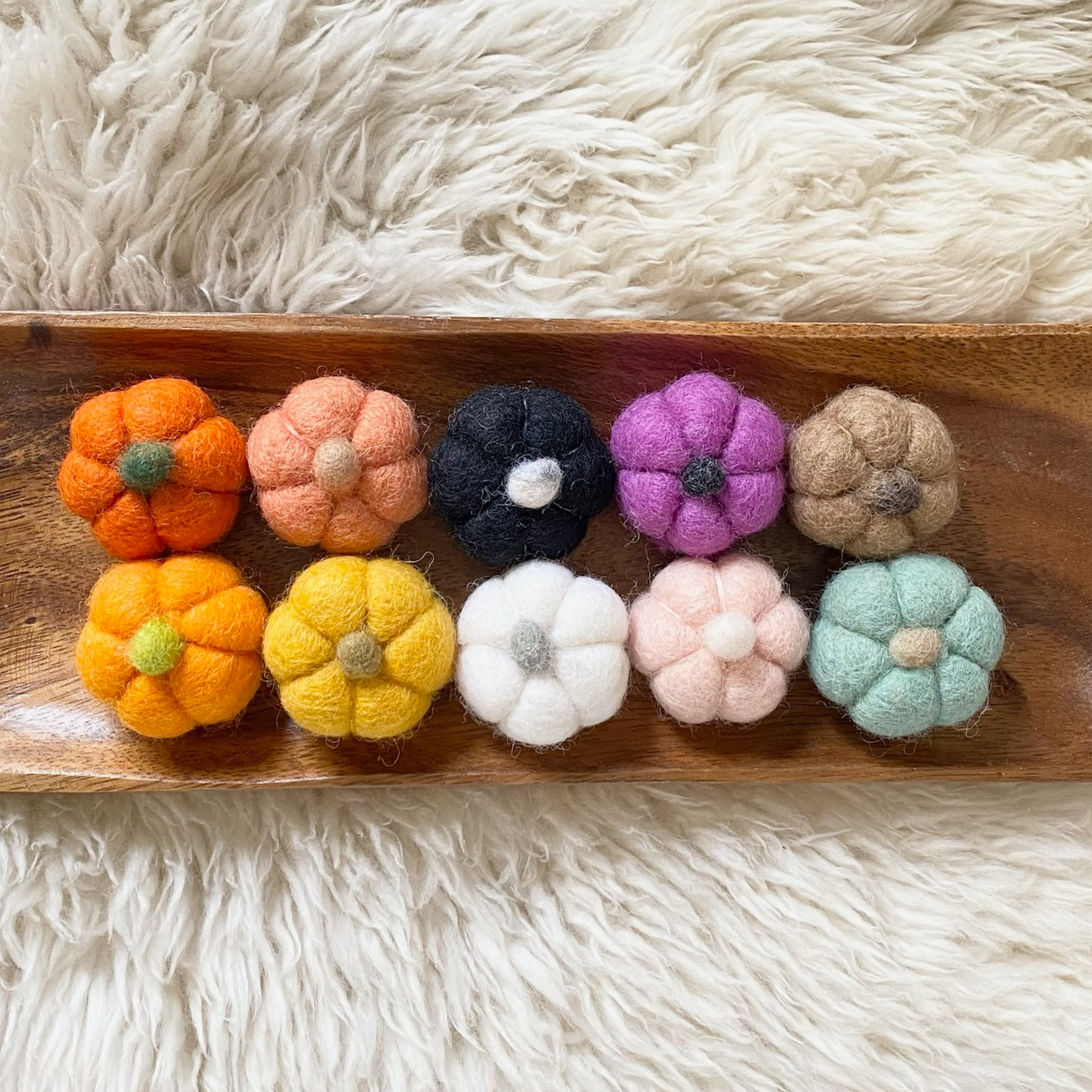 Felt Pumpkins | Mix & Match Your Pumpkin Patch