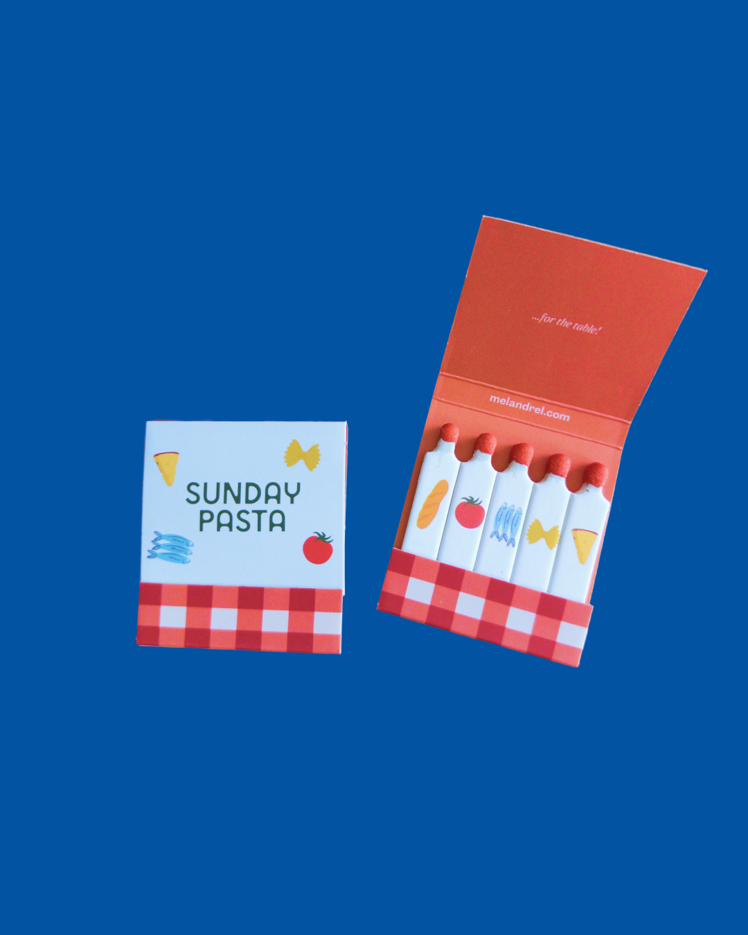 Sunday Pasta Matchbook