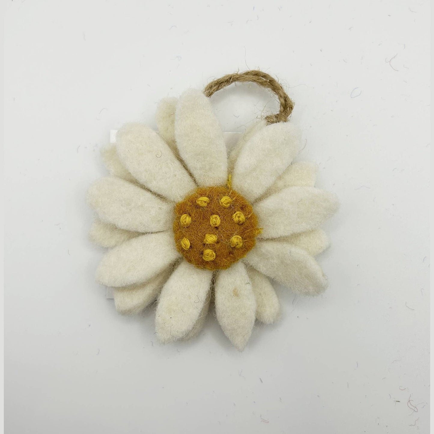 Felted Wool "Daisy" ornament