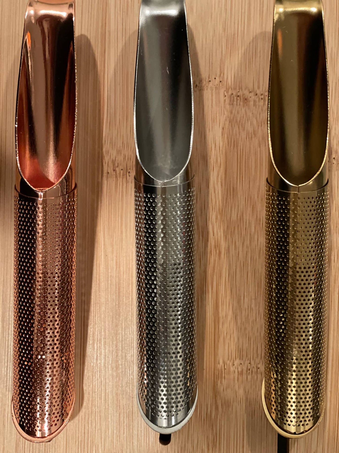 Rose Gold Mesh Tea Infuser- Sliding Tube