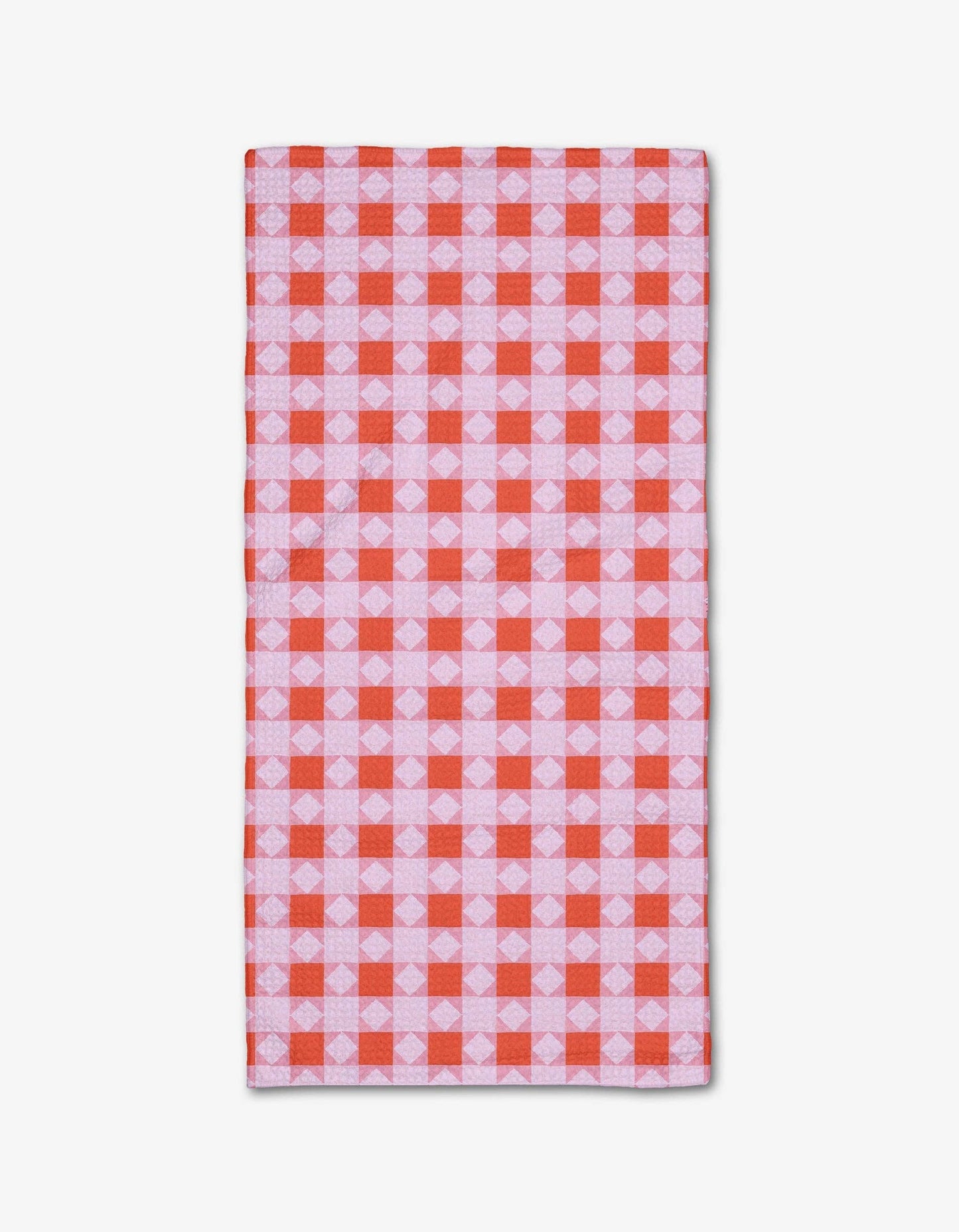 Quilt Block Pink Andred Bar Towel