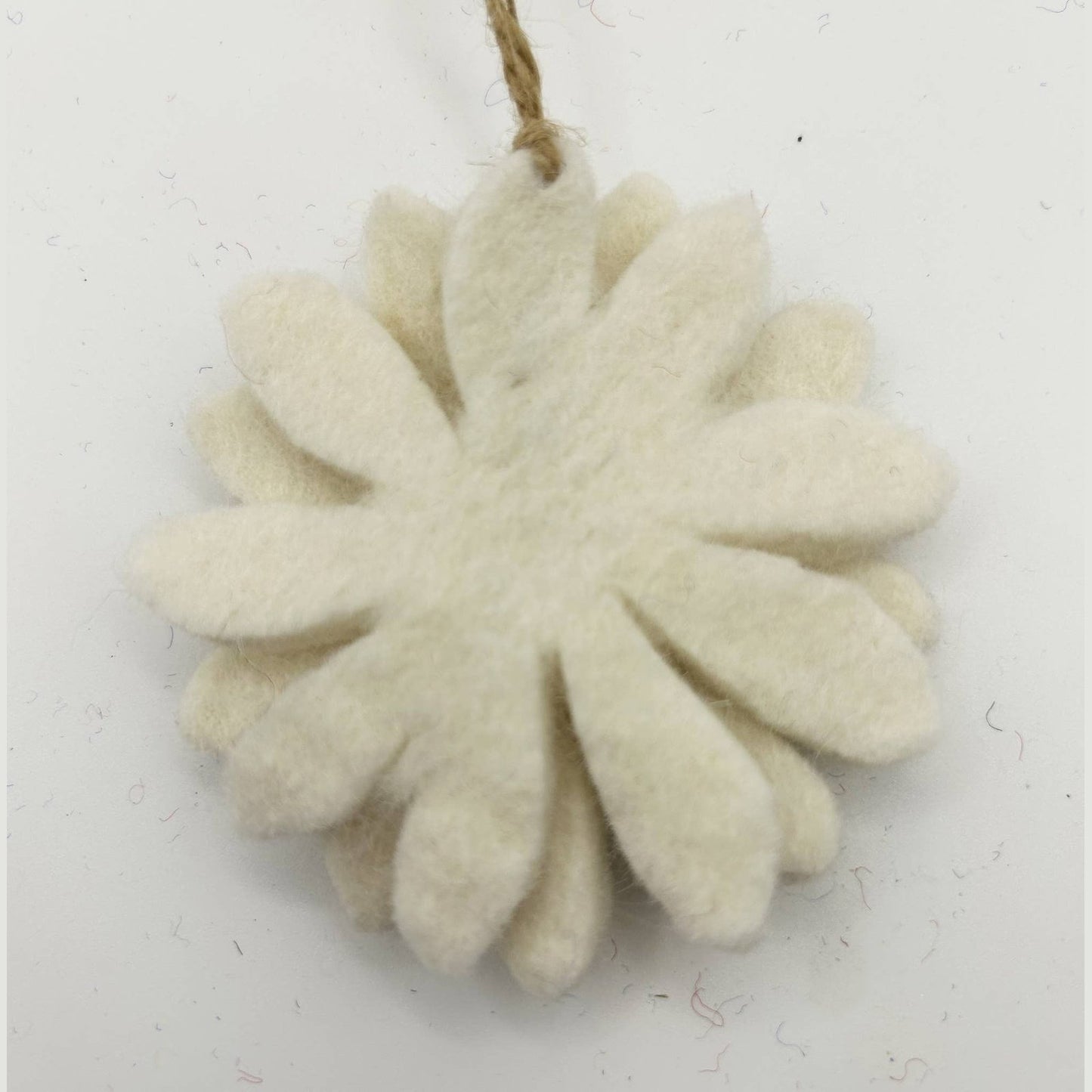 Felted Wool "Daisy" ornament