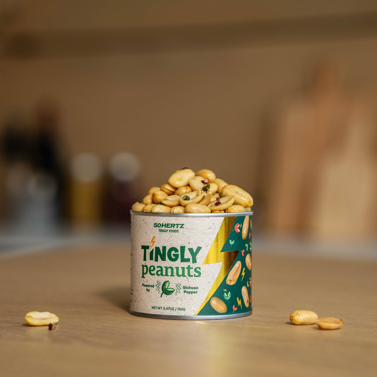 Unique Tingly Sichuan Pepper Peanuts