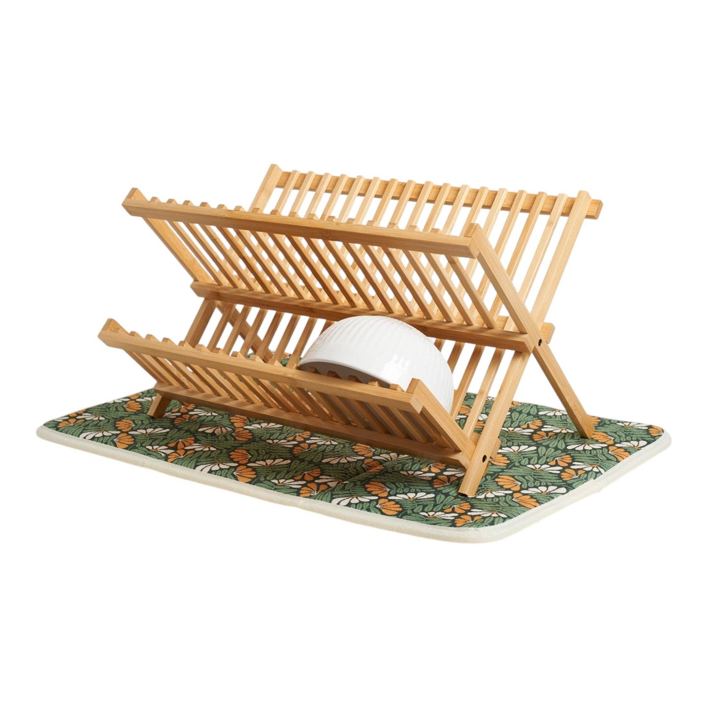 Drying Mat - RJW Fall Flower