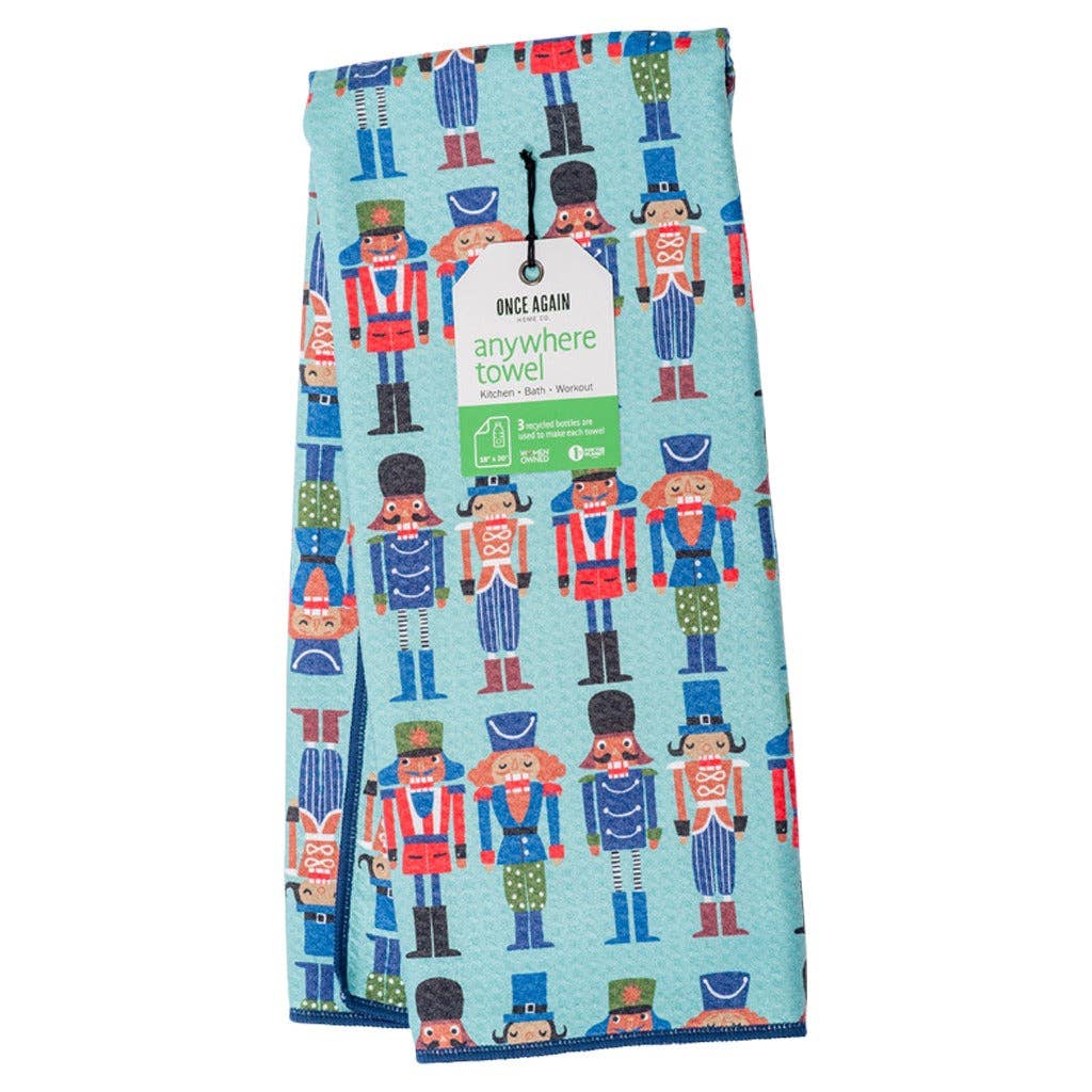 Assorted Anywhere Towel - Nutcracker