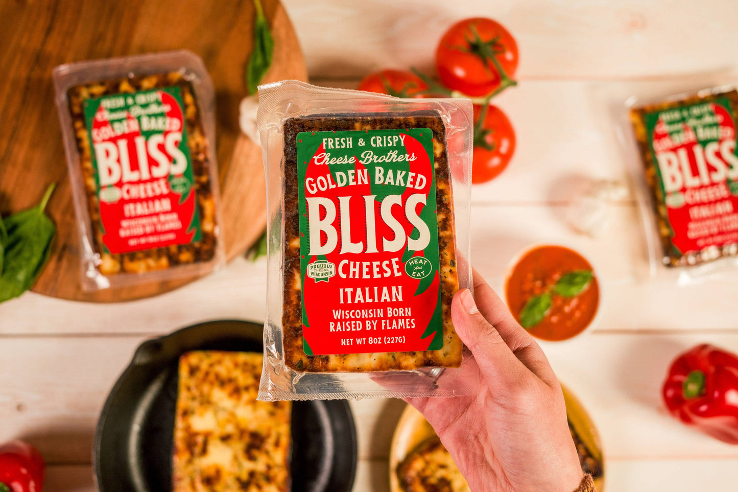 Italian Golden Baked Bliss Cheese *New Release*