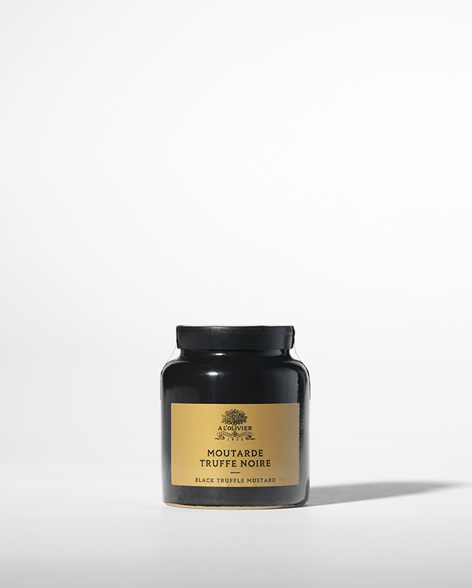 A L'Olivier Black Truffle-Flavored Mustard