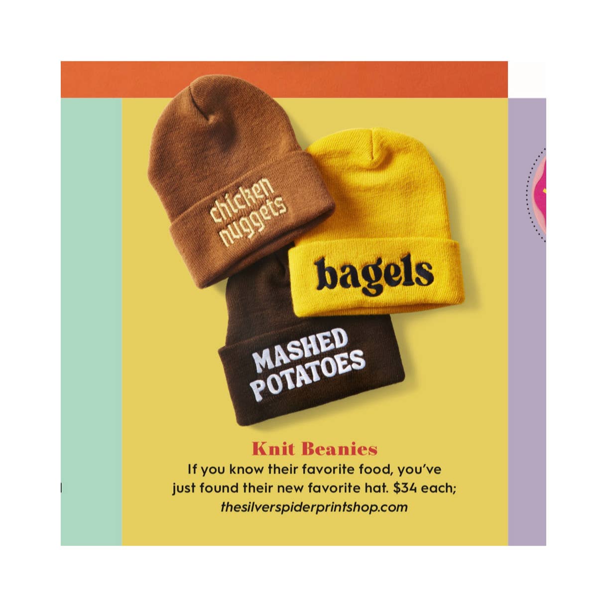 Bagels Knit Beanie