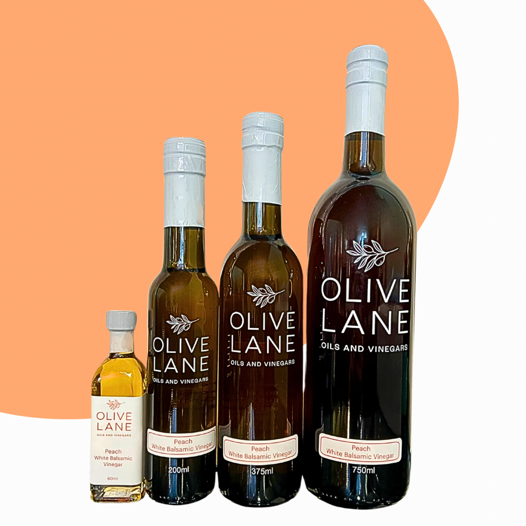Peach White Balsamic Vinegar