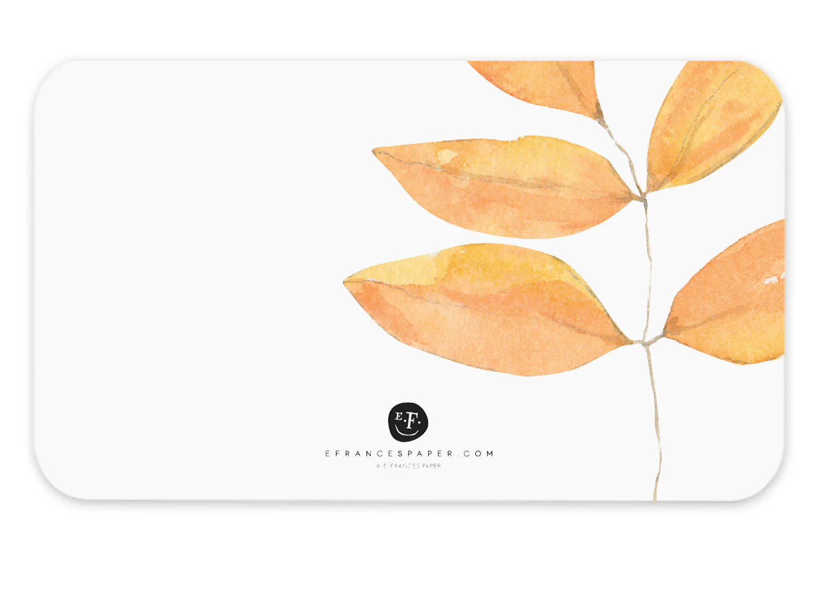 Fall Leaves Little Notes - E. Frances