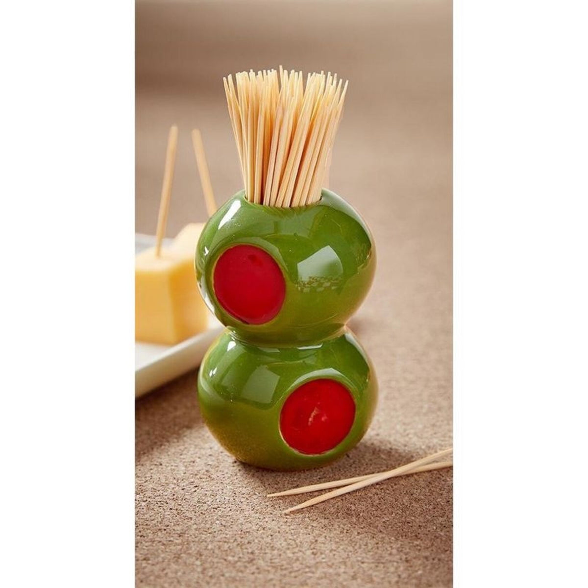Olive Toothpick Holder