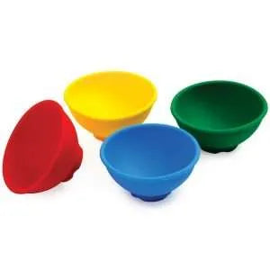 Mini Silicone Pinch Bowls, Set of 4