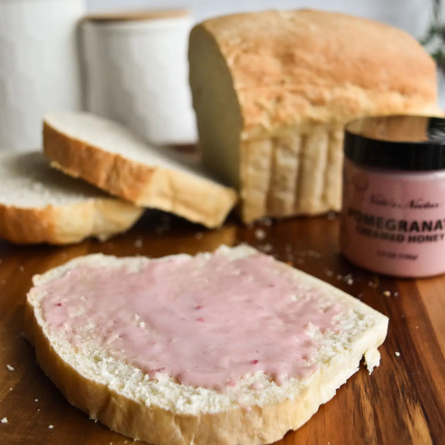 Pomegranate Creamed Honey