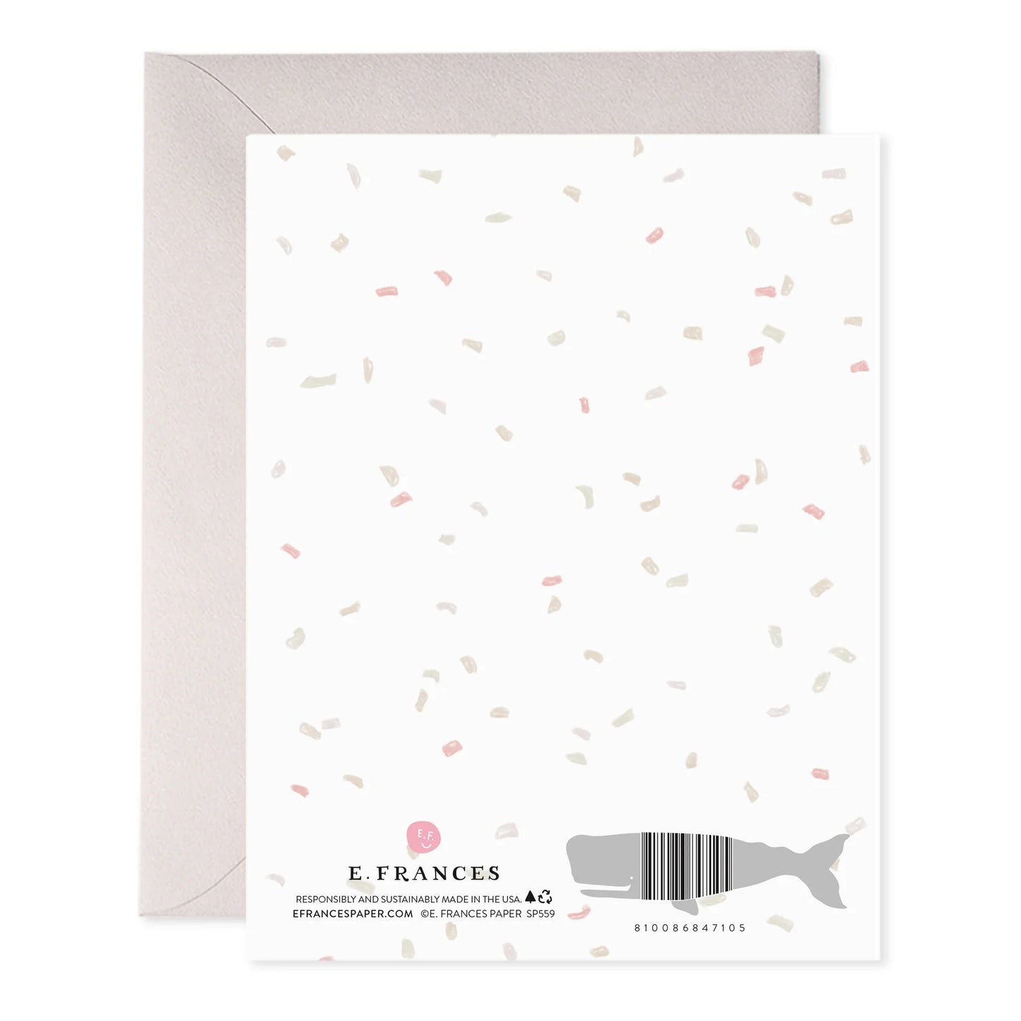 Frosted Wedding Card