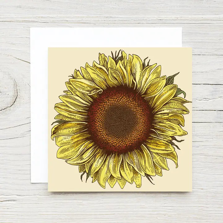 Sunflower Enclosure Card