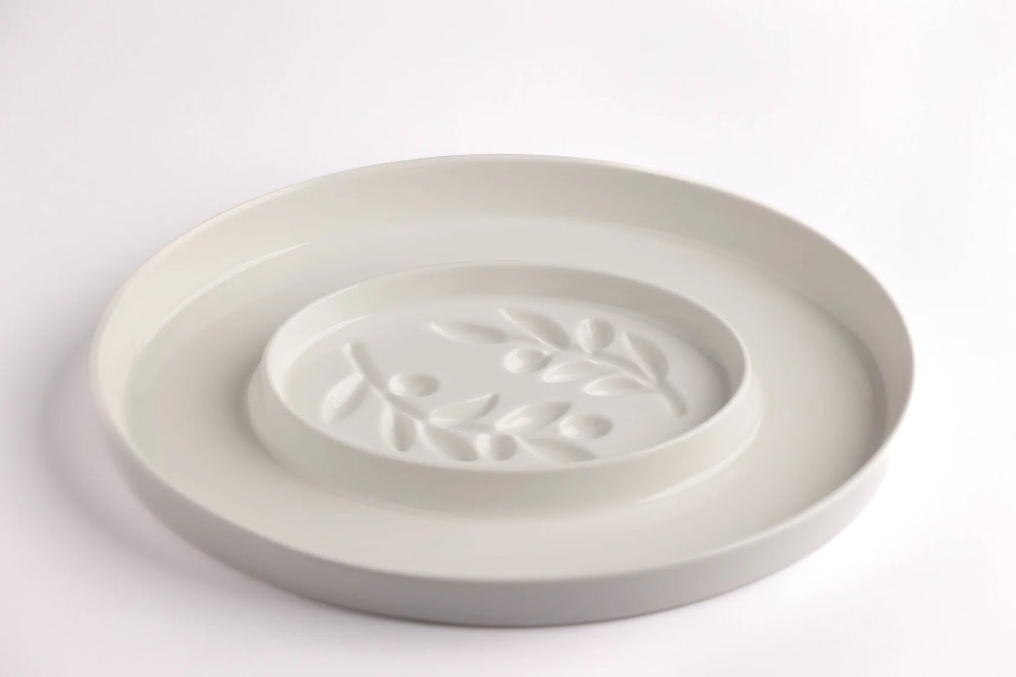Olive Oil and Vinegar Dipping Tray