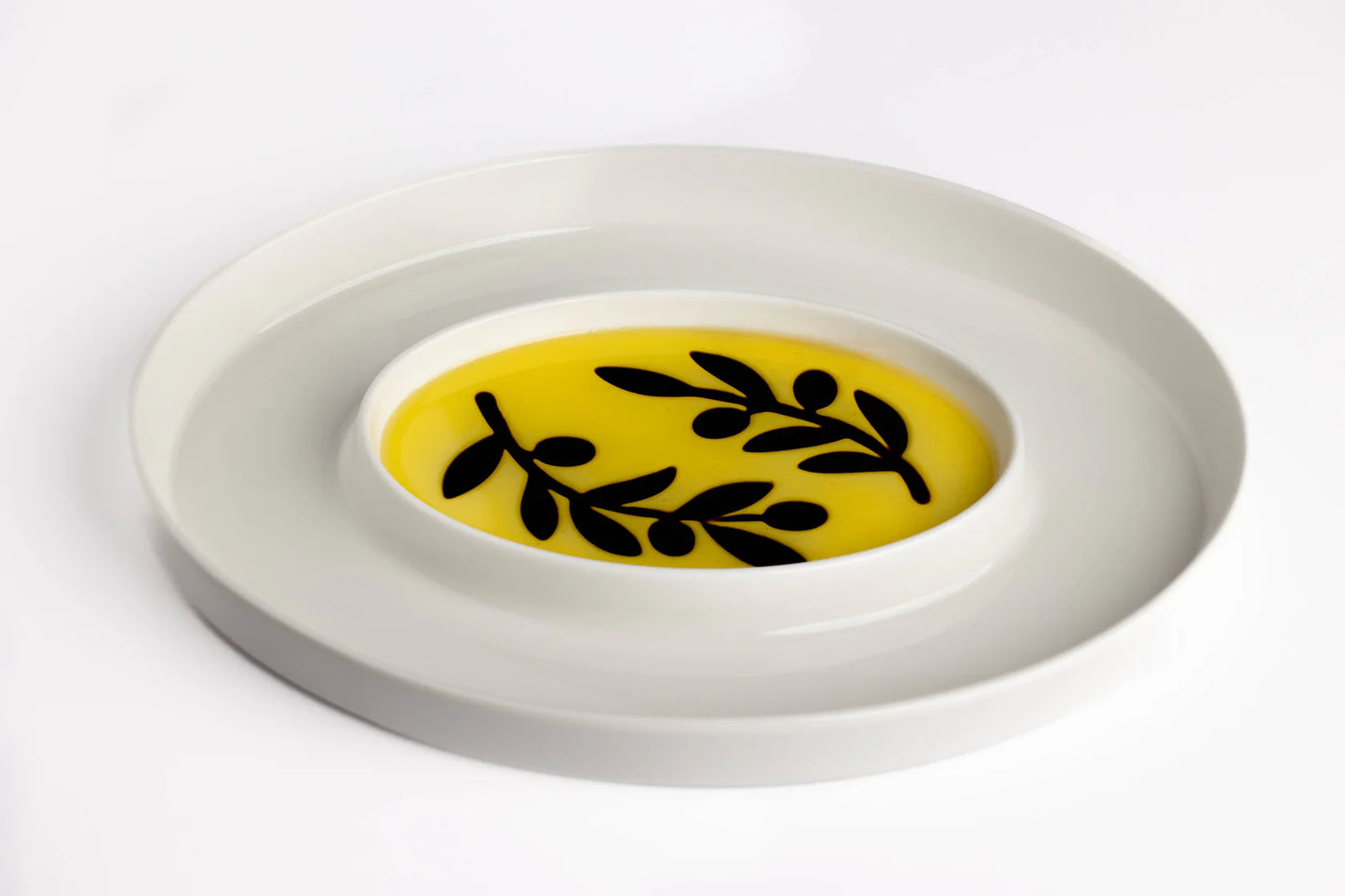 Olive Oil and Vinegar Dipping Tray