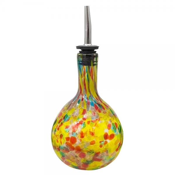 Hand-Blown Glass Oil or Vinegar Cruet