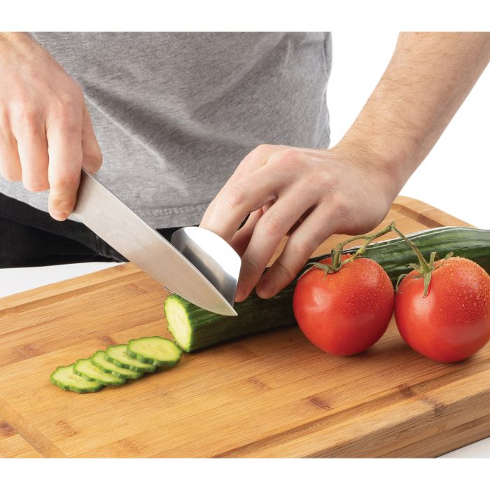 Stainless Steel Finger Guards - Set of 2