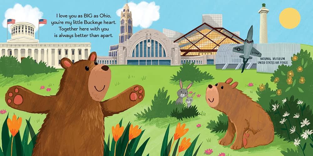 I Love You As Big As Ohio Board Book