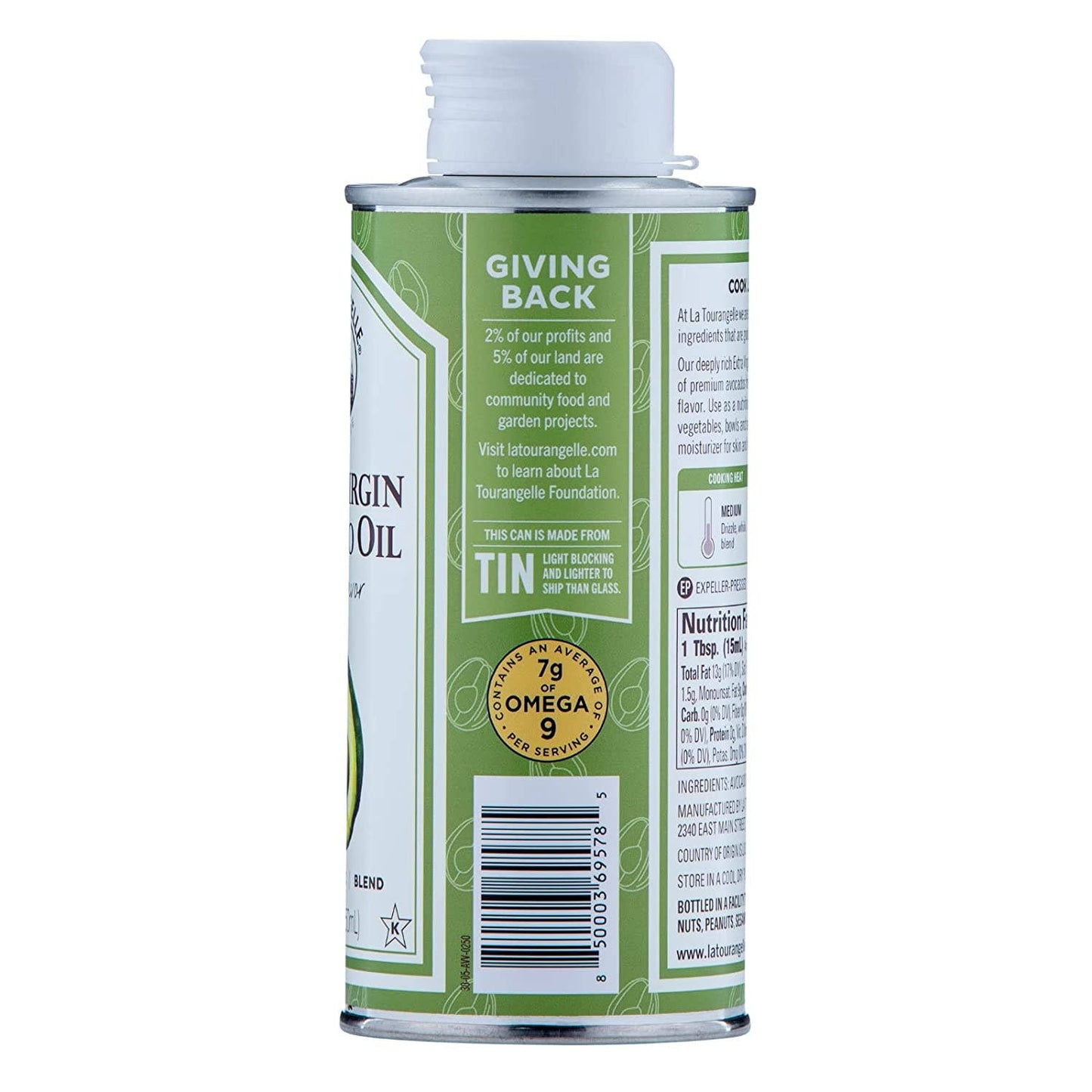 La Tourangelle Extra Virgin Avocado Oil, 8.45Fl Oz - 6 Units