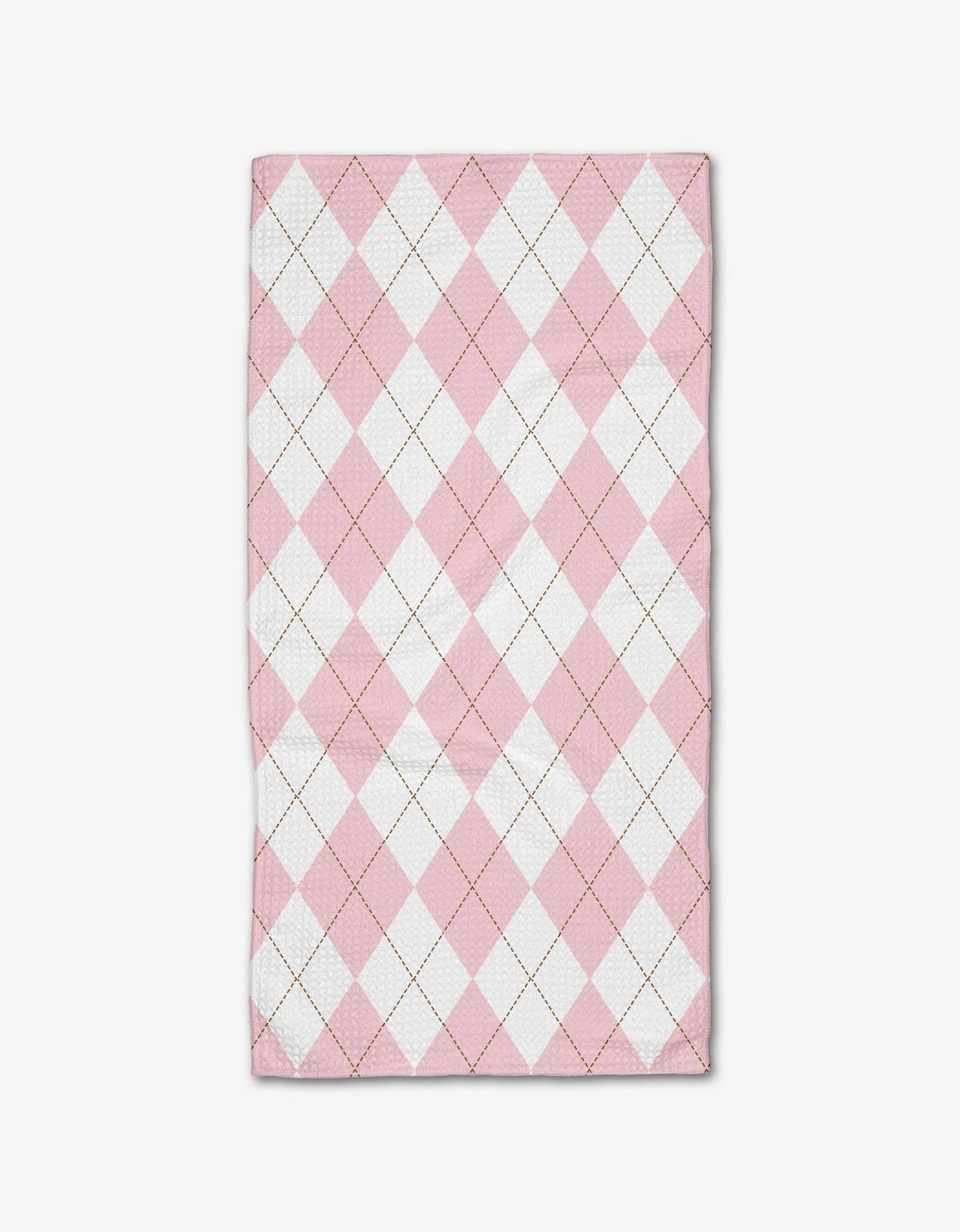 Cotton Candy Argyle Bar Towel