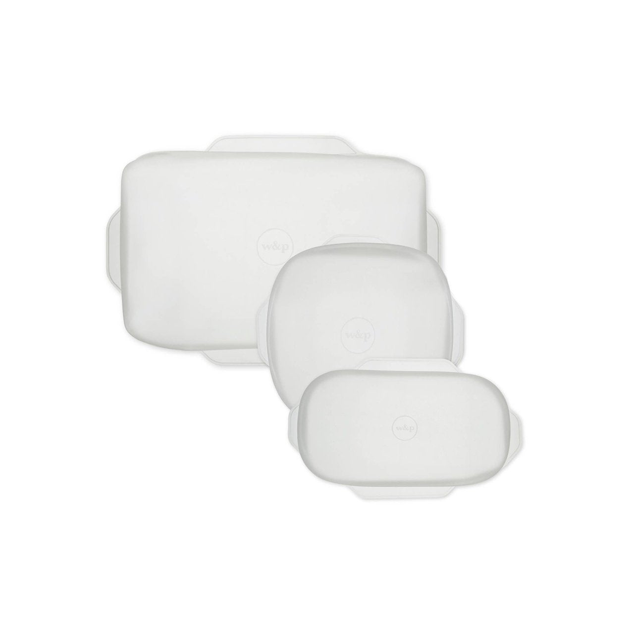Reusable Silicone Stretch Baking Lids - Set of 3
