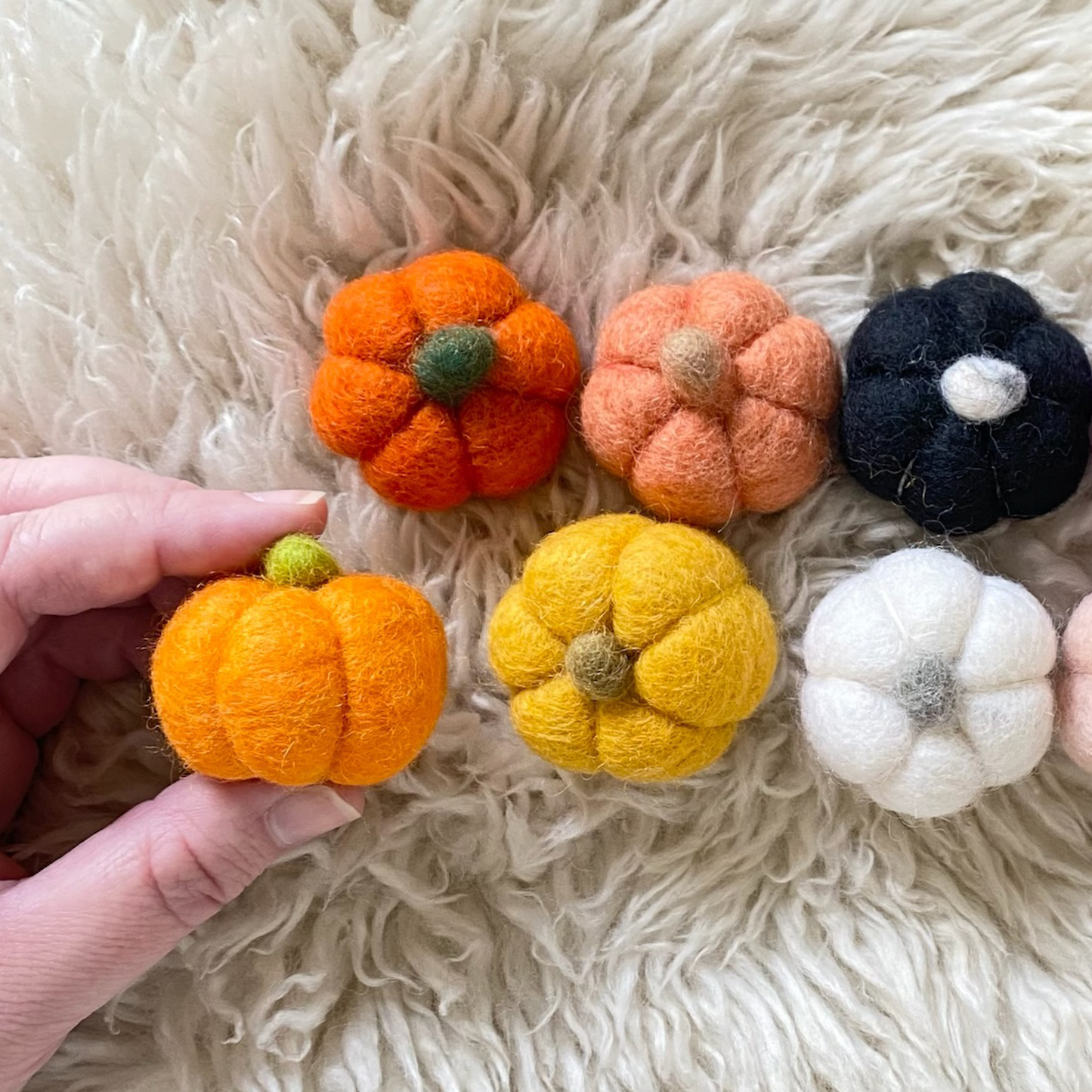 Felt Pumpkins | Mix & Match Your Pumpkin Patch