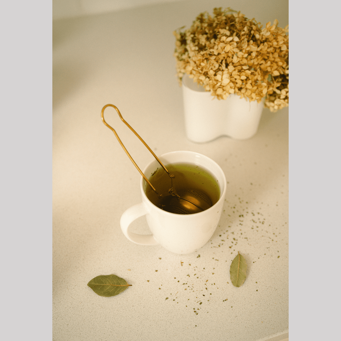 Stainless Steel Tea Strainer | Infuser | Silver