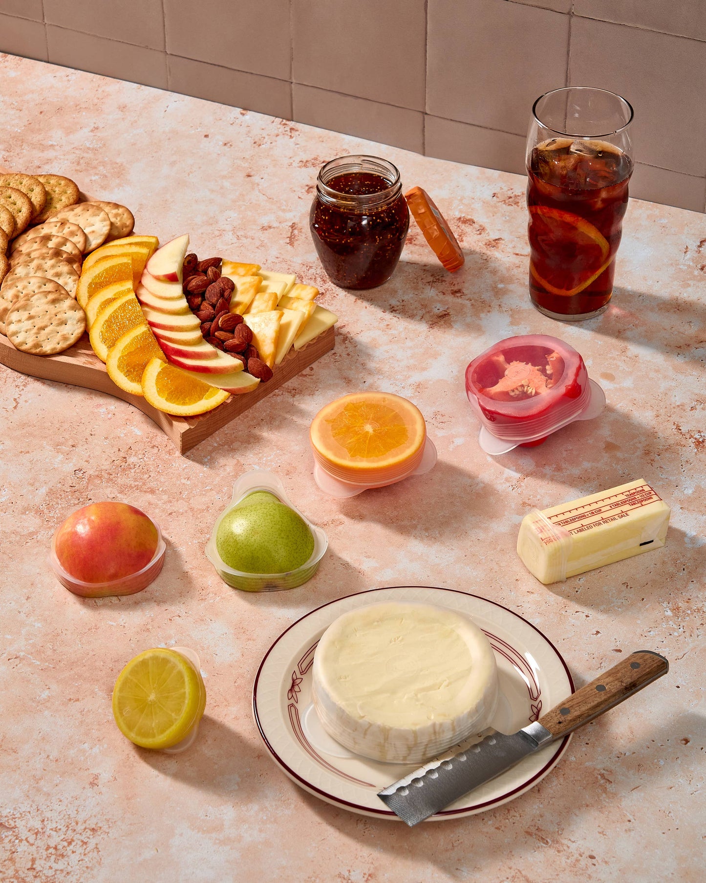 Produce Saver Silicone Stretch Lids - Set of 7 Sizes