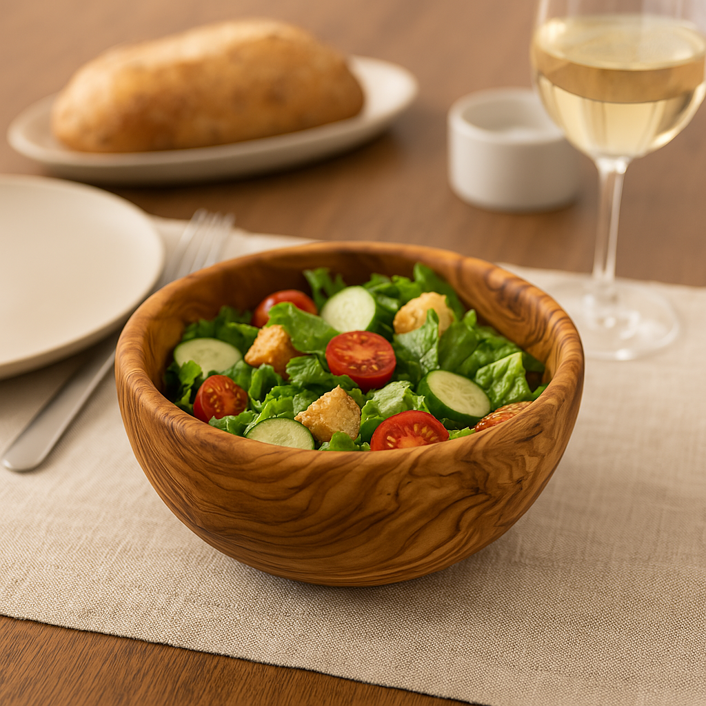 Olive Wood Bowl - 7"