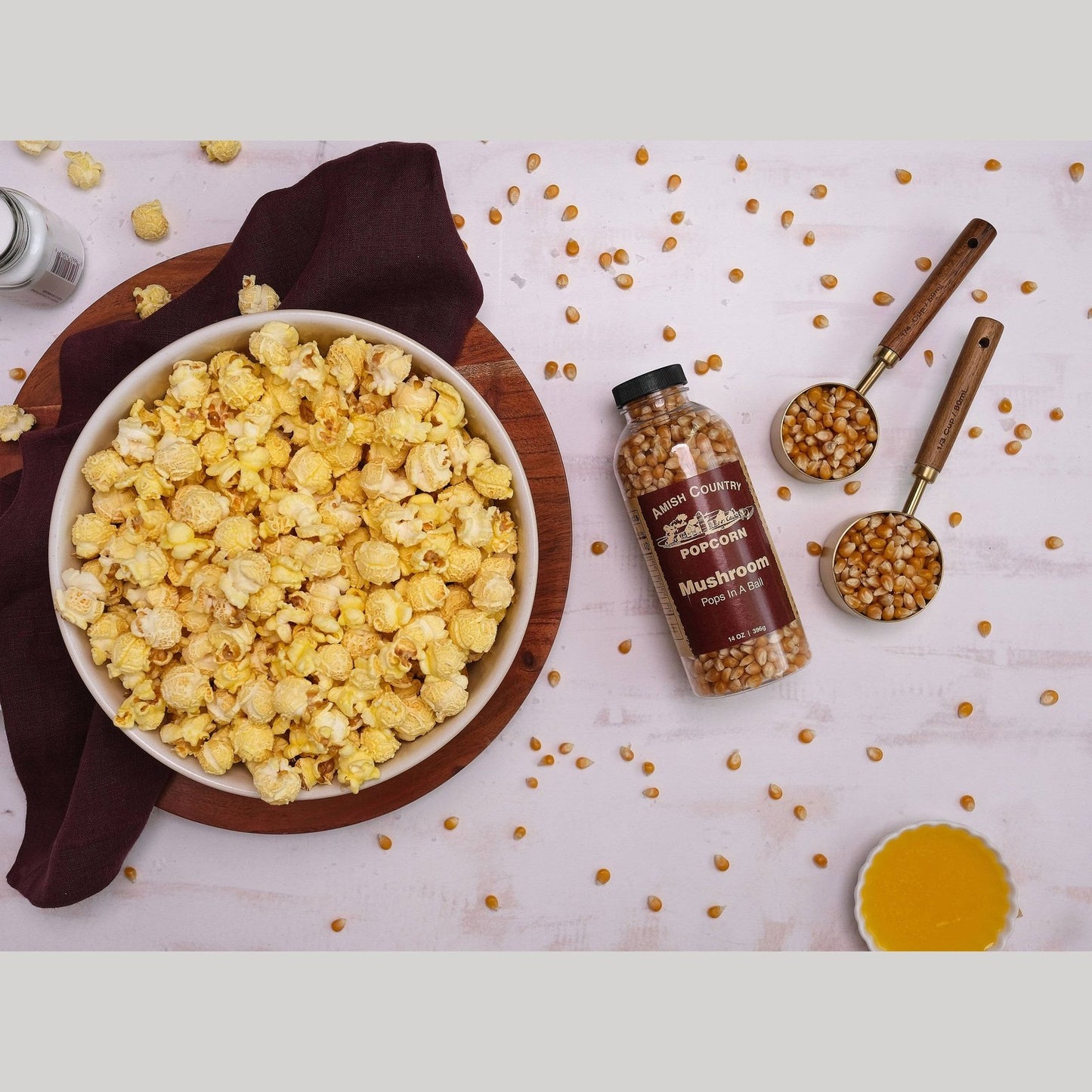 14oz Bottle of Mushroom Popcorn