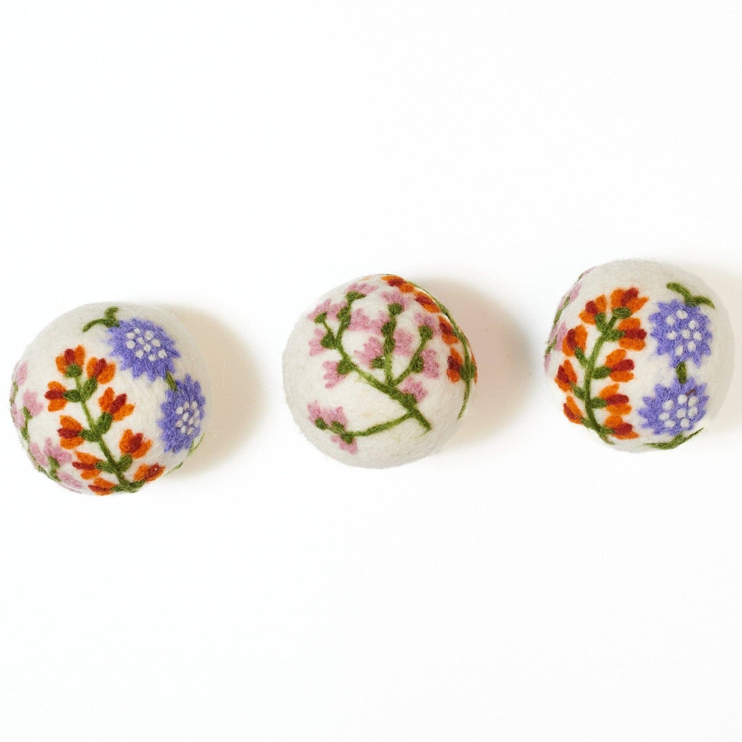 Wool Dryer Balls - Set of 3 Garden