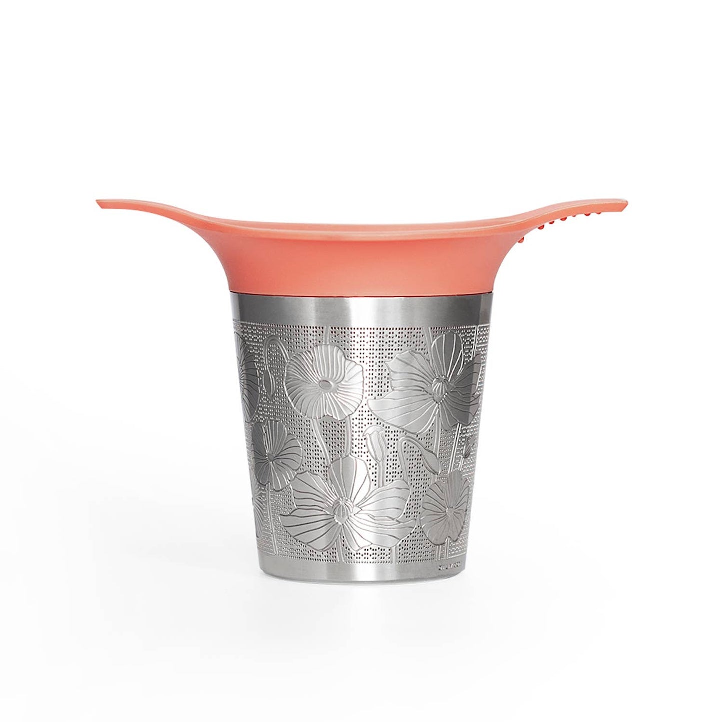 Essential Loose Leaf Tea Infuser with Silicone Handles - Orange