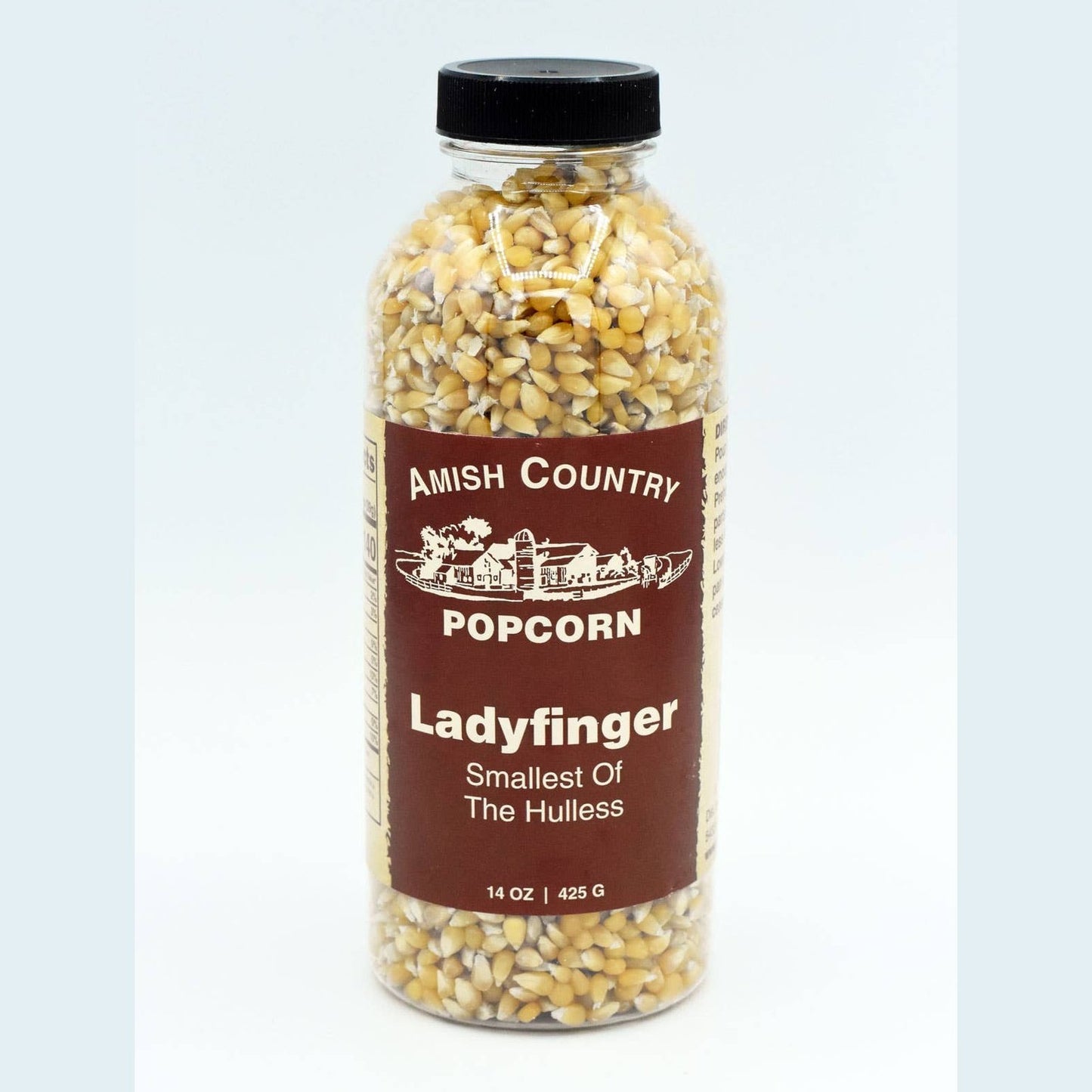 14oz Bottle of Ladyfinger Popcorn