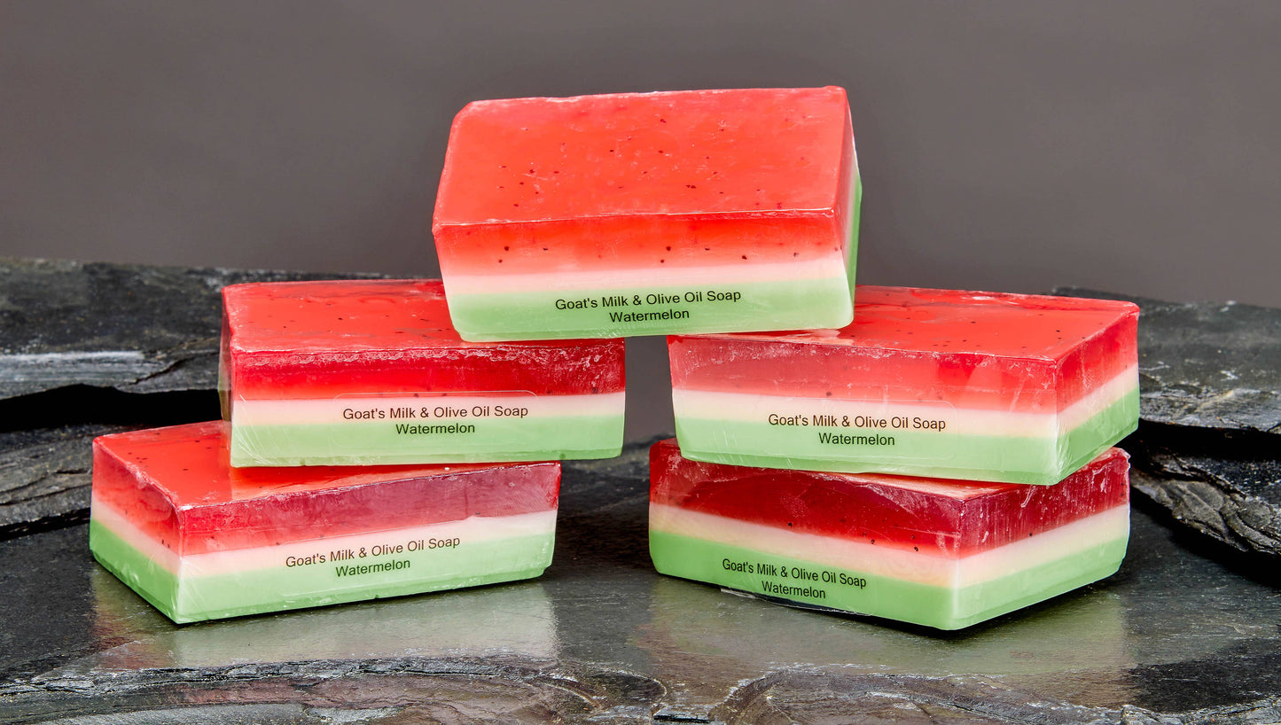 Perfect Summer Watermelon Soaps