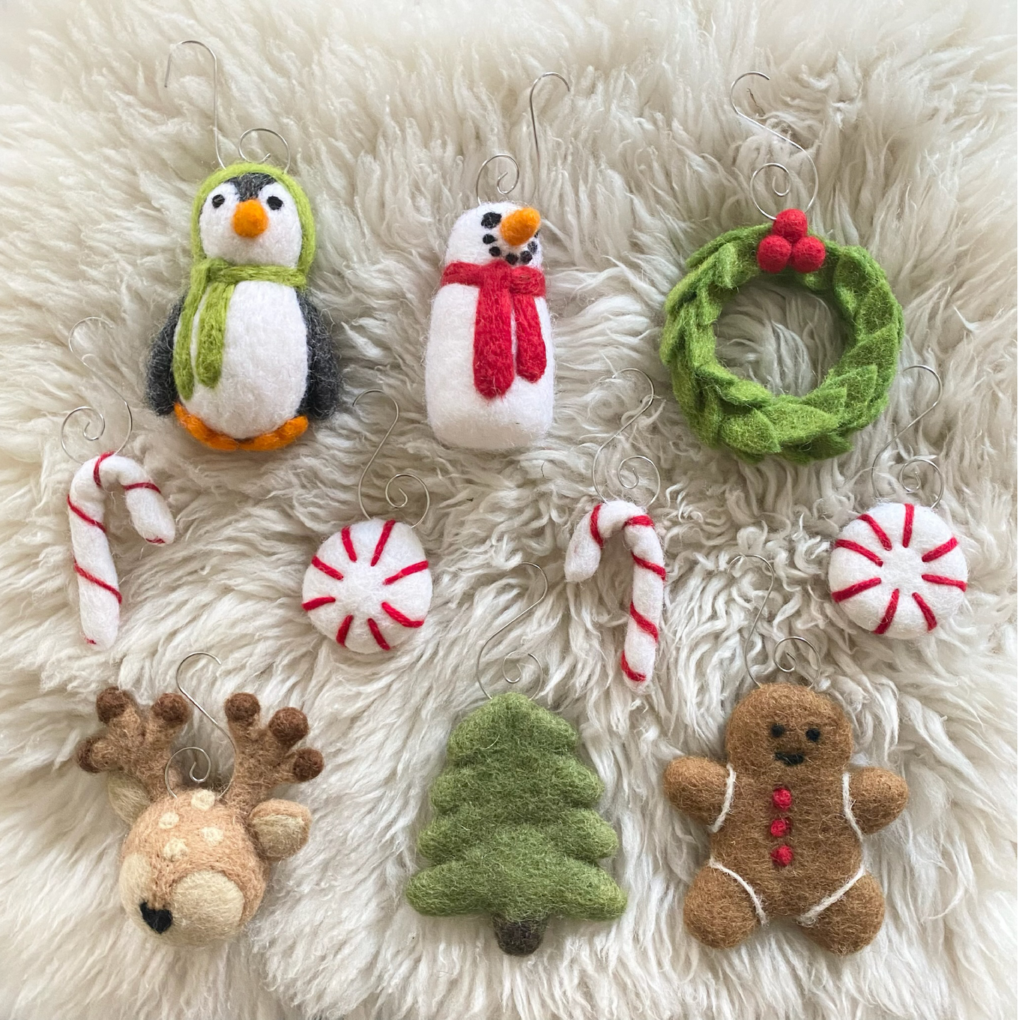 Felt Christmas Ornaments
