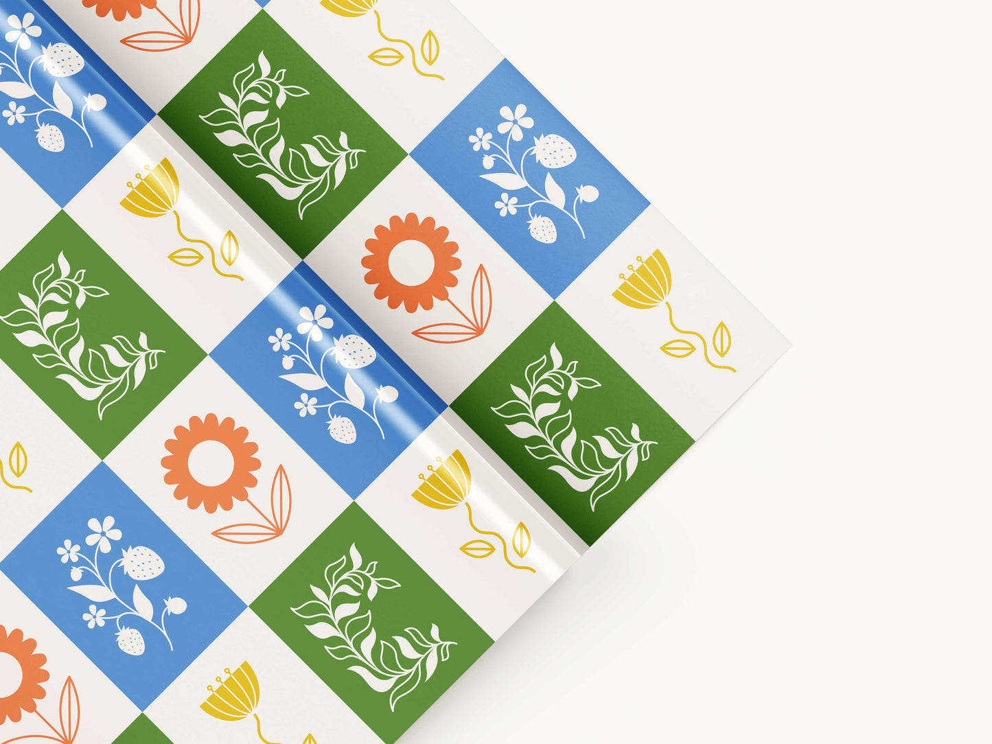 Mod Meadow | Gift Wrapping Paper Sheets