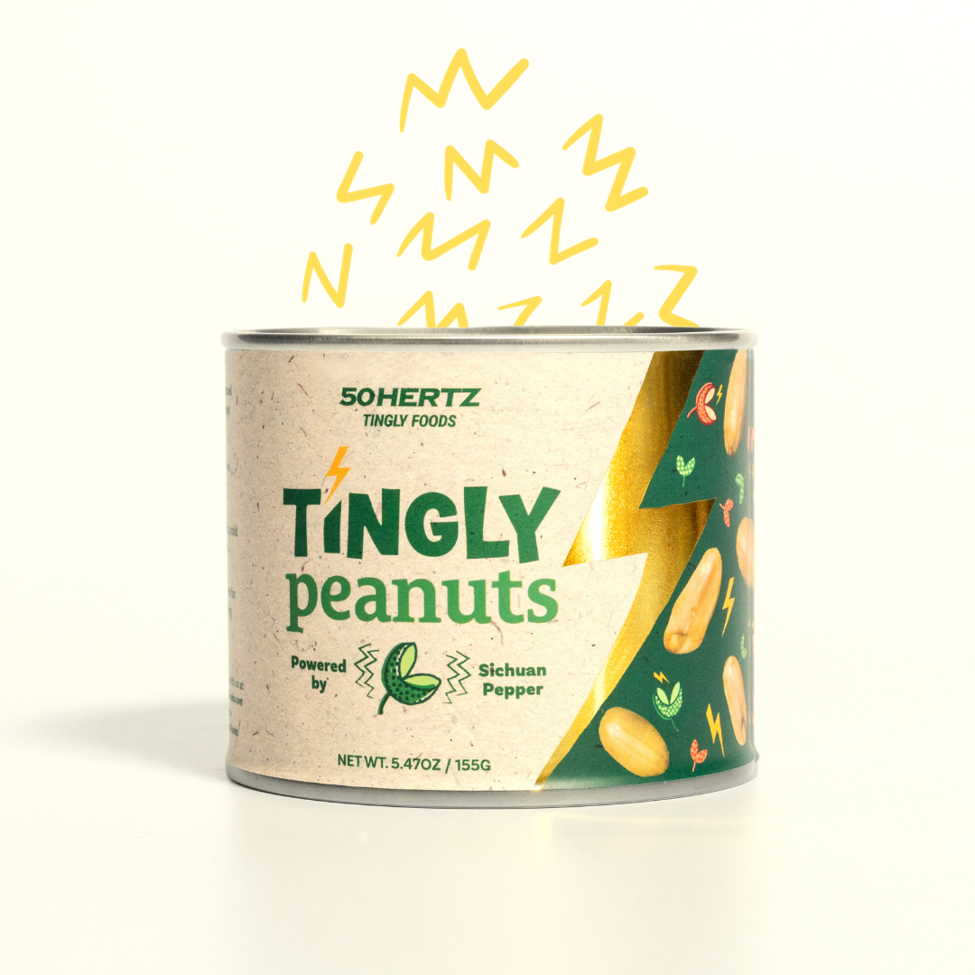 Unique Tingly Sichuan Pepper Peanuts