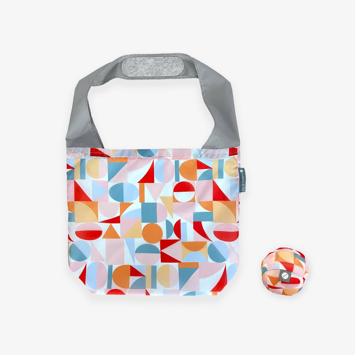 24-7 Bag - fold up tote bag with prints - Geometric