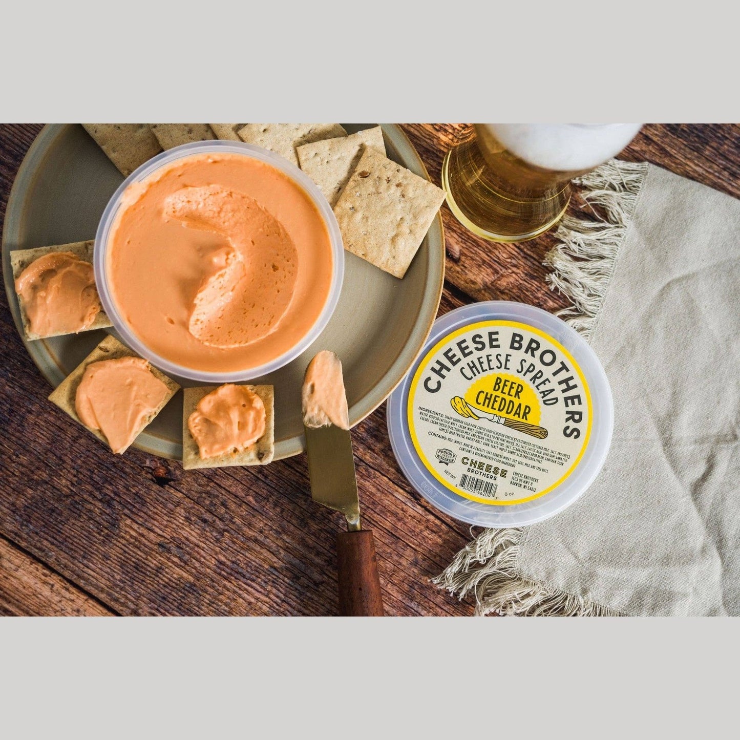 Beer Cheddar Cheese Spread