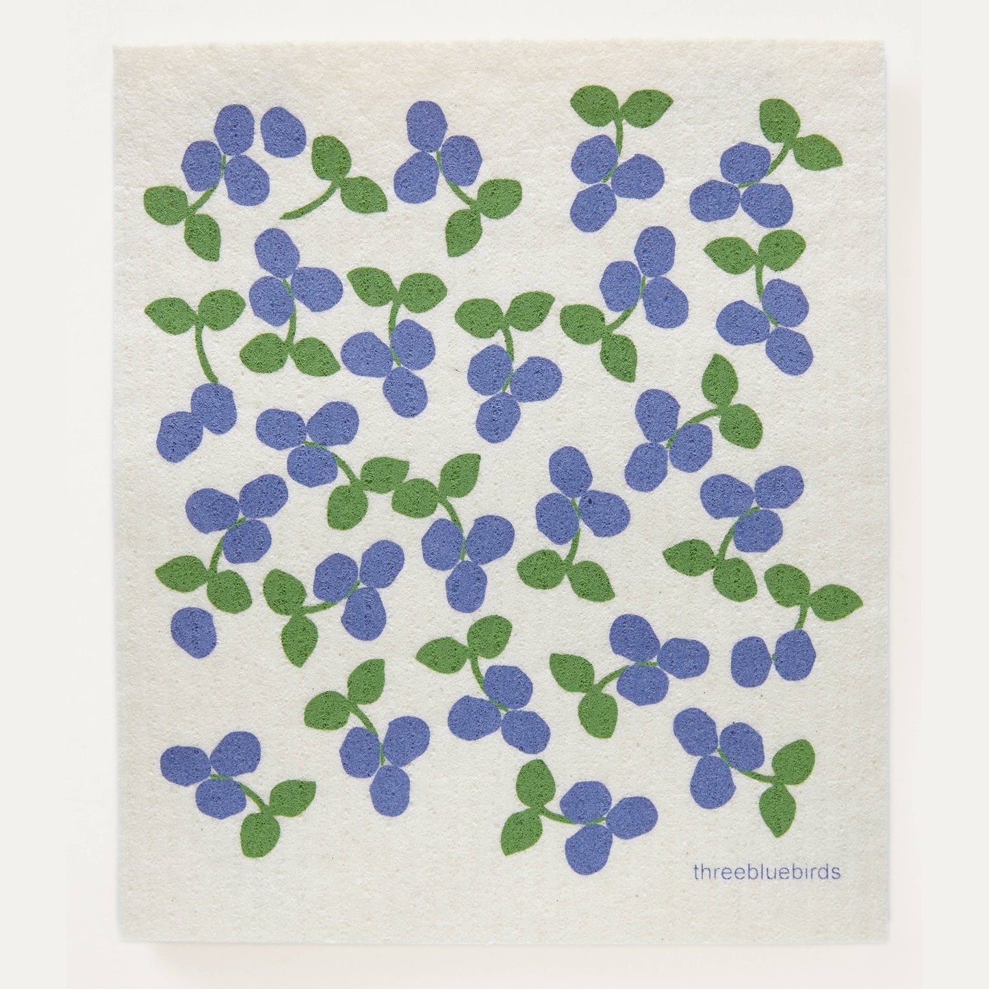 Blueberries Swedish Dishcloth