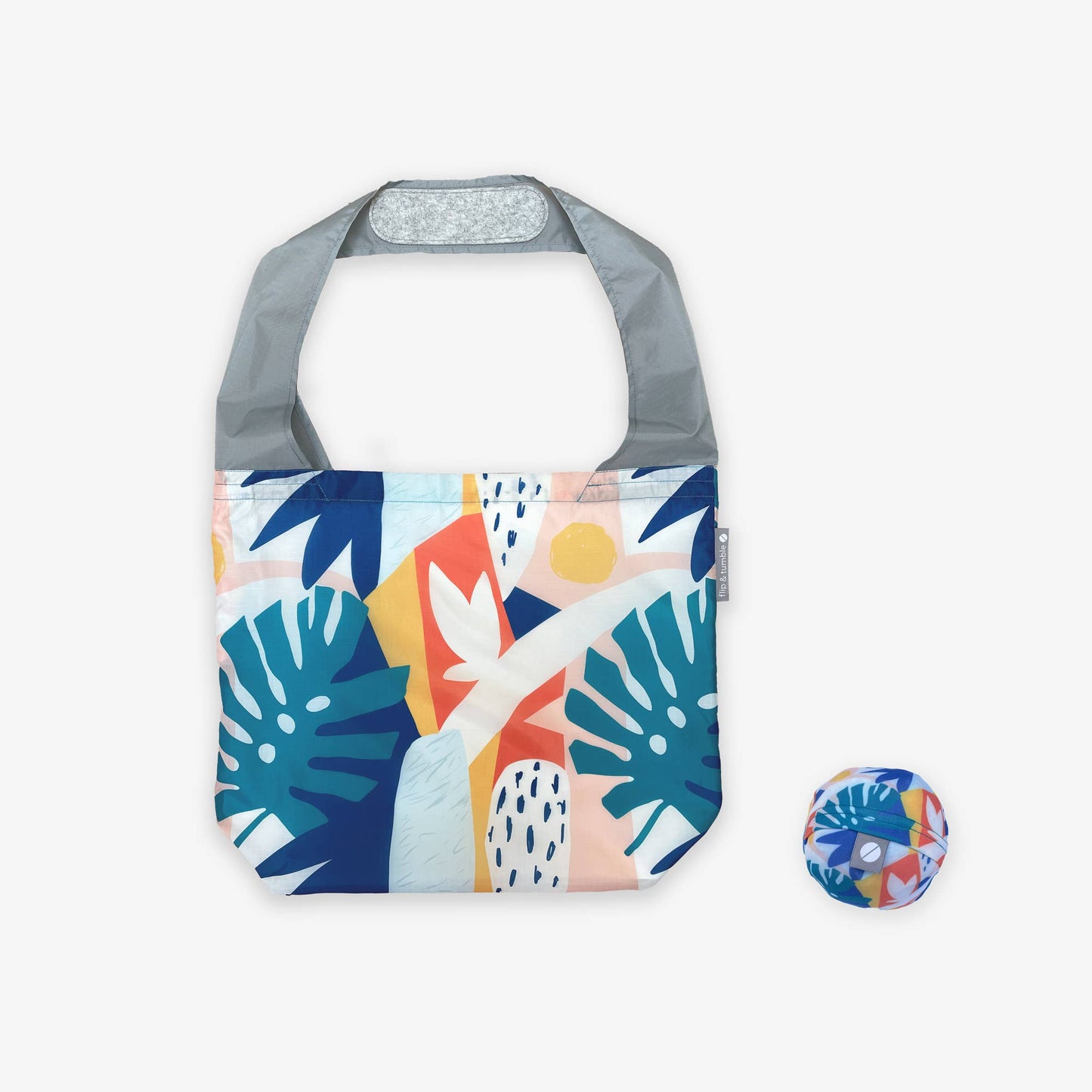 24-7 Bag - fold up tote bag with prints - Jungle